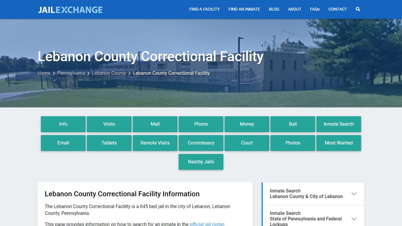 Lebanon County Correctional Facility - Jail Exchange